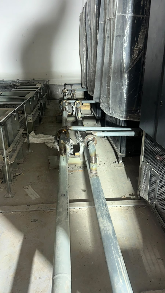 L & T Jamnagar Industrial Chiller Piping Work
